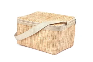 Kikkerland BORSA TERMICA IN VIMINI PICNIC