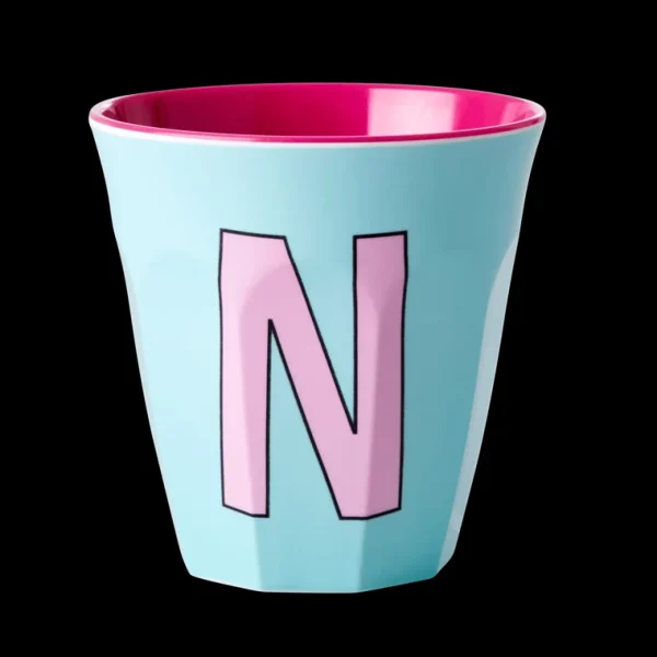 Rice TAZZA CON LETTERA "N"