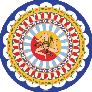 Moroni gomma TOVAGLIETTA TESORI TRINACRIA TONDA